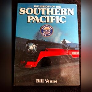 Hardcover book 'The History of the Southern Pacific'
